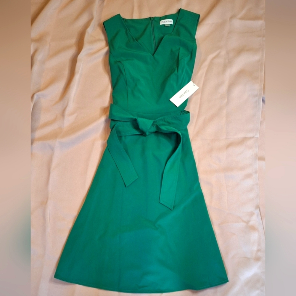 Calvin Klein Green Dress